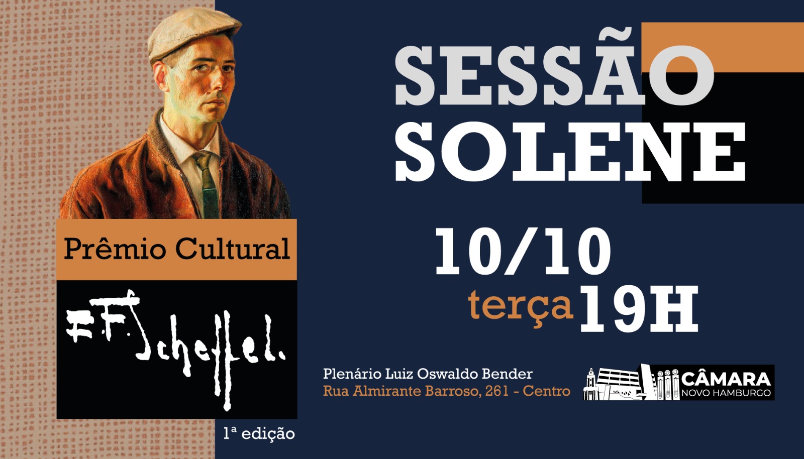 Sessão solene premiará profissionais da cultura de Novo Hamburgo