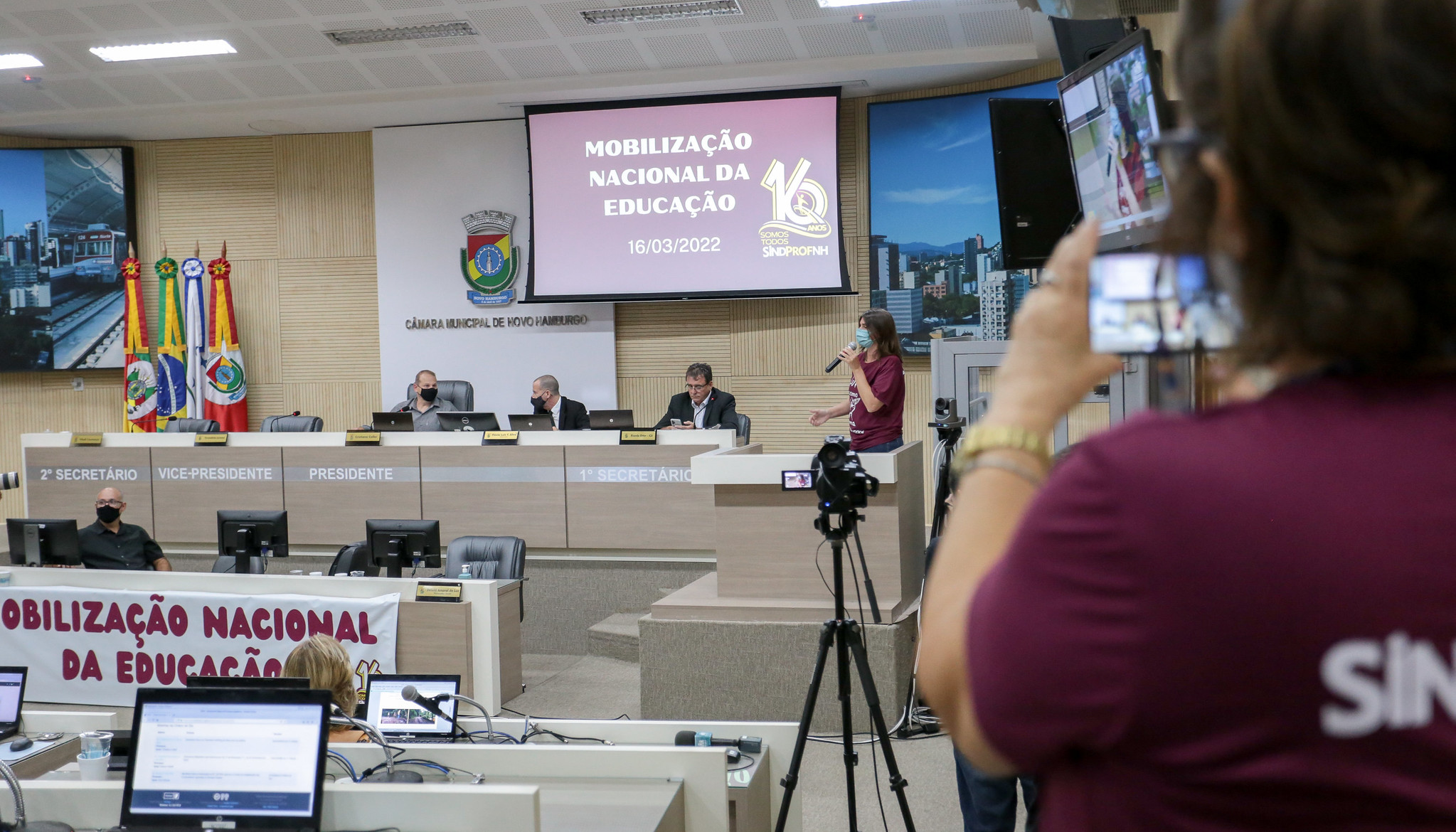 Presidente do Sindicato dos Professores destaca importância da Mobilização Nacional pela Educação
