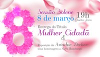 Título Mulher Cidadã de Novo Hamburgo será entregue no dia 8