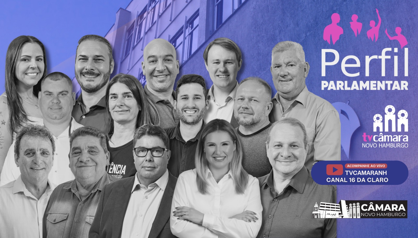 TV Câmara – Perfil Parlamentar apresenta trajetória dos vereadores da 19ª Legislatura