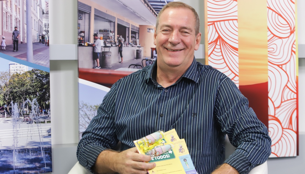 TV Câmara - Diretor de Trânsito explica importância da campanha Maio Amarelo e da conscientização no trânsito