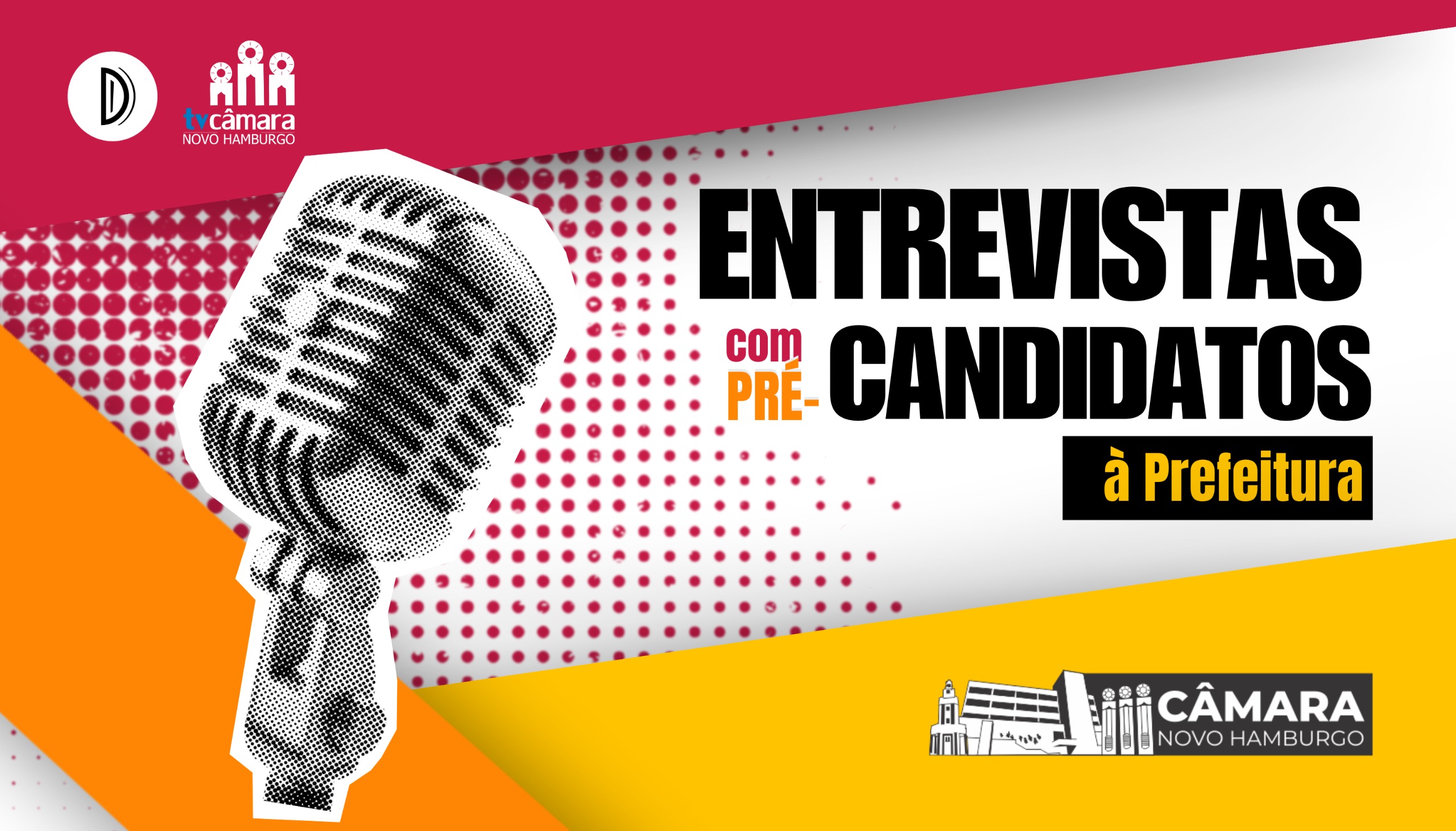 TV Câmara NH lança série especial de entrevistas com pré-candidatos à Prefeitura