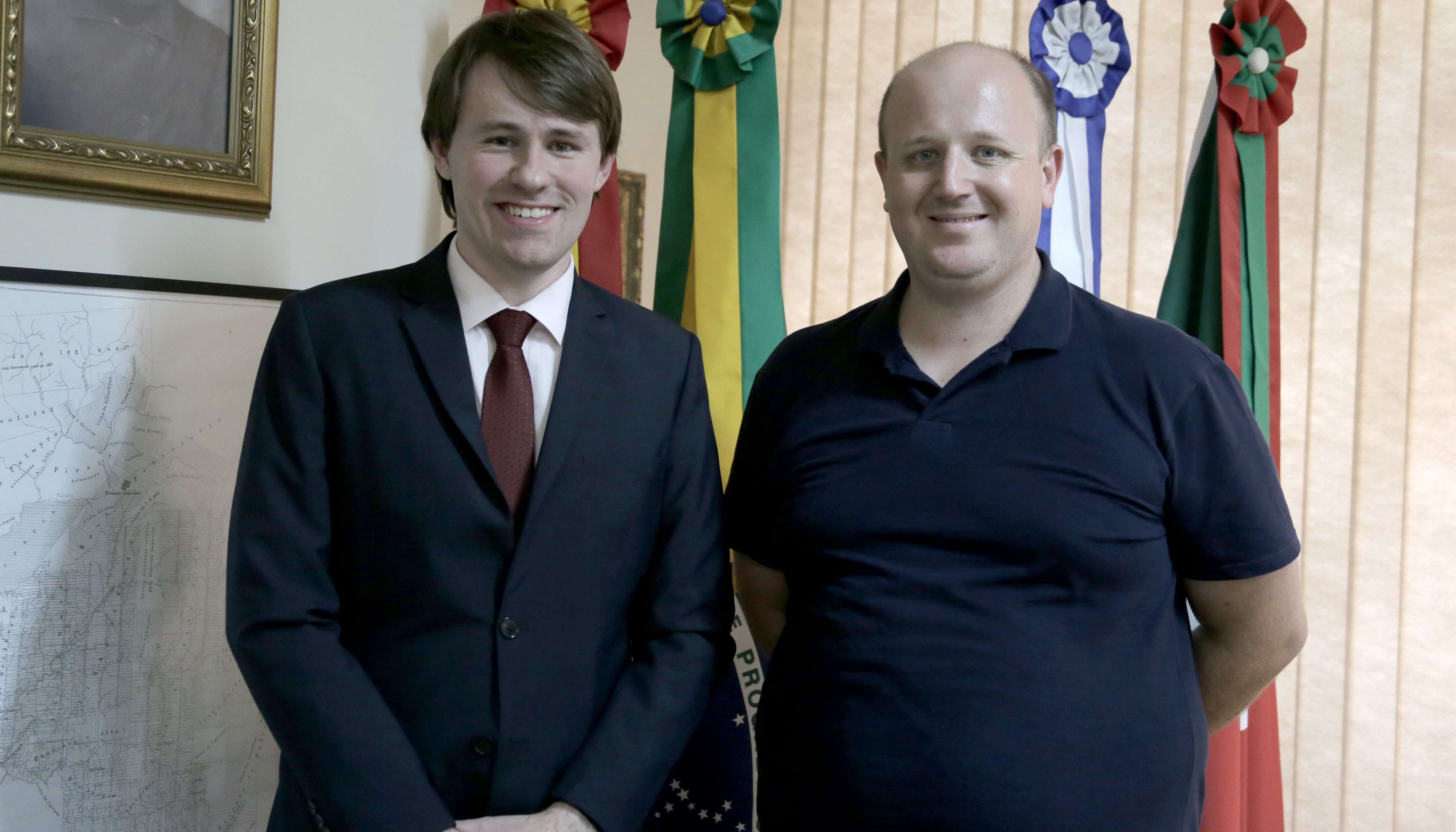 Vereador de Igrejinha divulga Fórum de Debates para o presidente da Casa