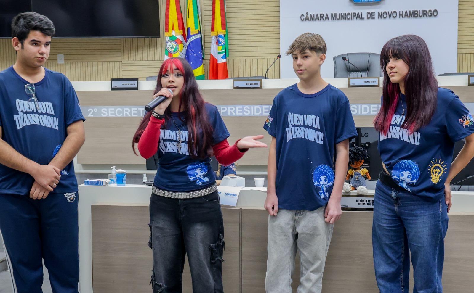 Vereador Mirim define Mesa Diretora para sessão oficial do projeto