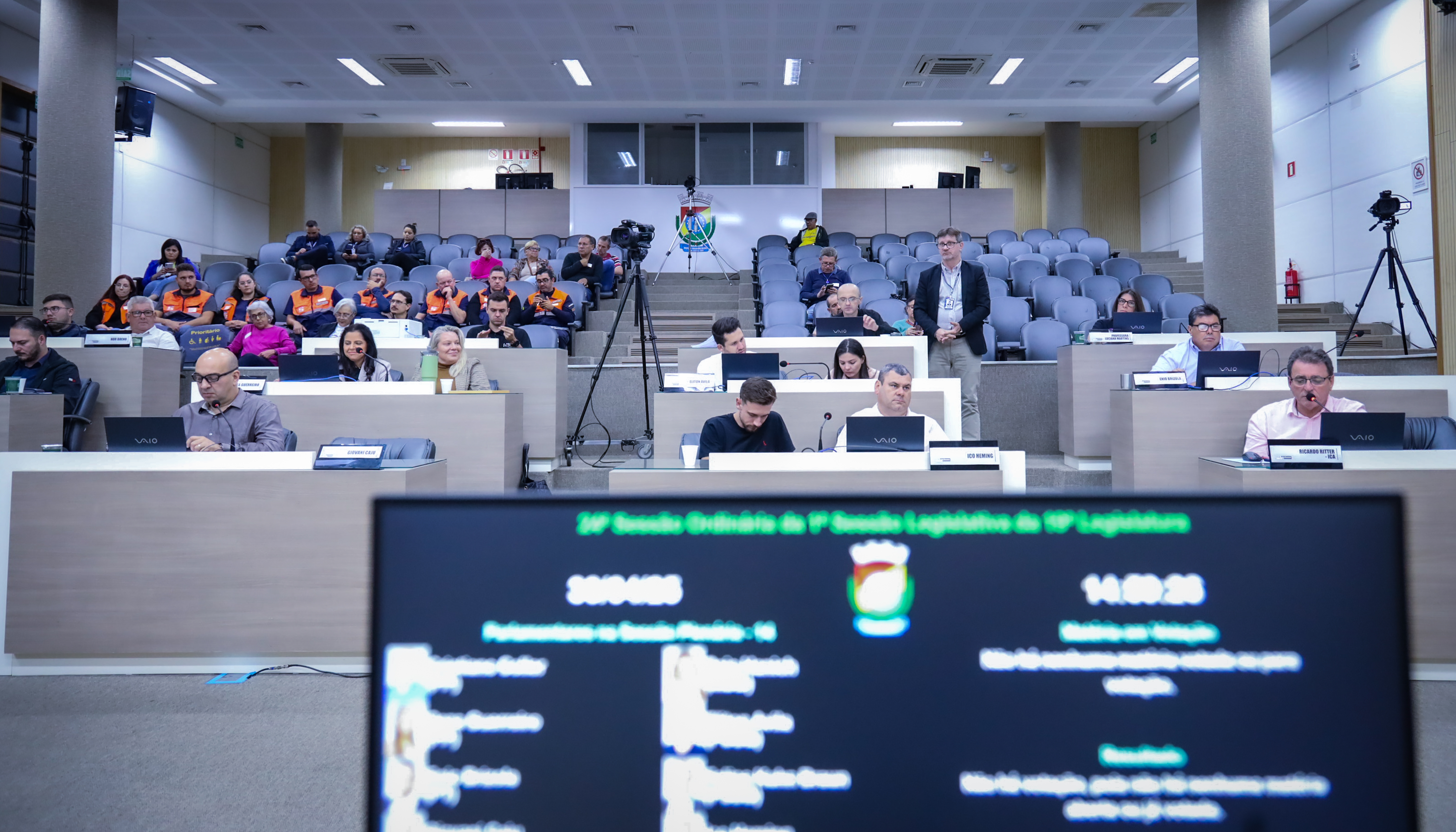 Vereadores aprovam o envio de quatro moções