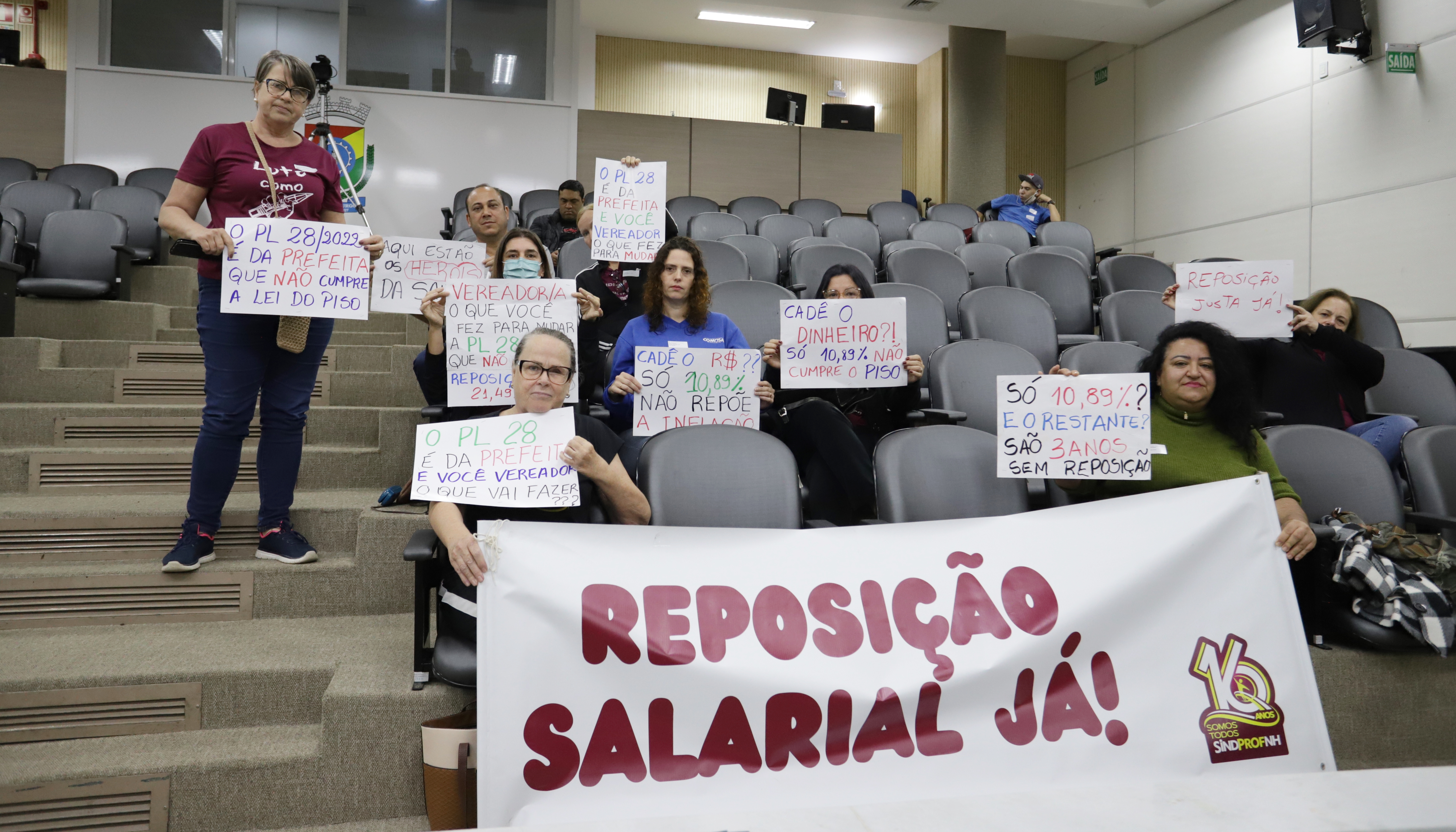 Vereadores aprovam reajuste do funcionalismo