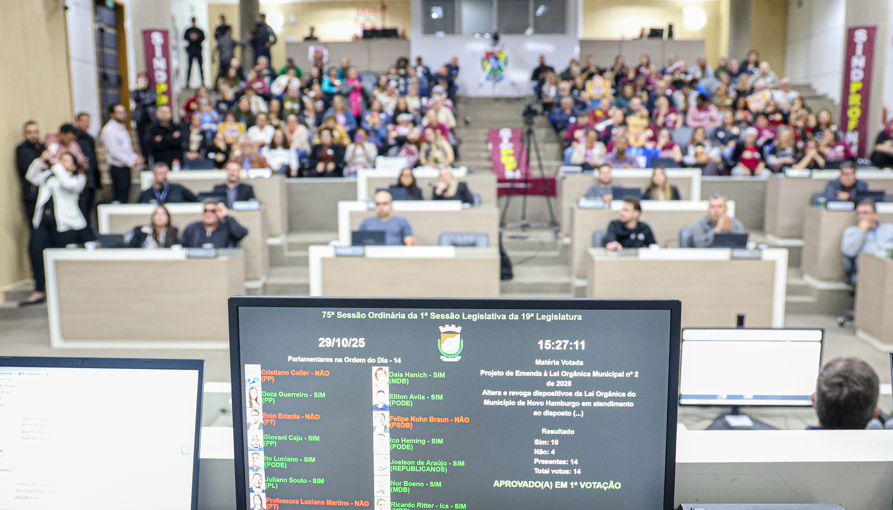 Vereadores aprovam Reforma da Previdência Municipal após intenso debate 