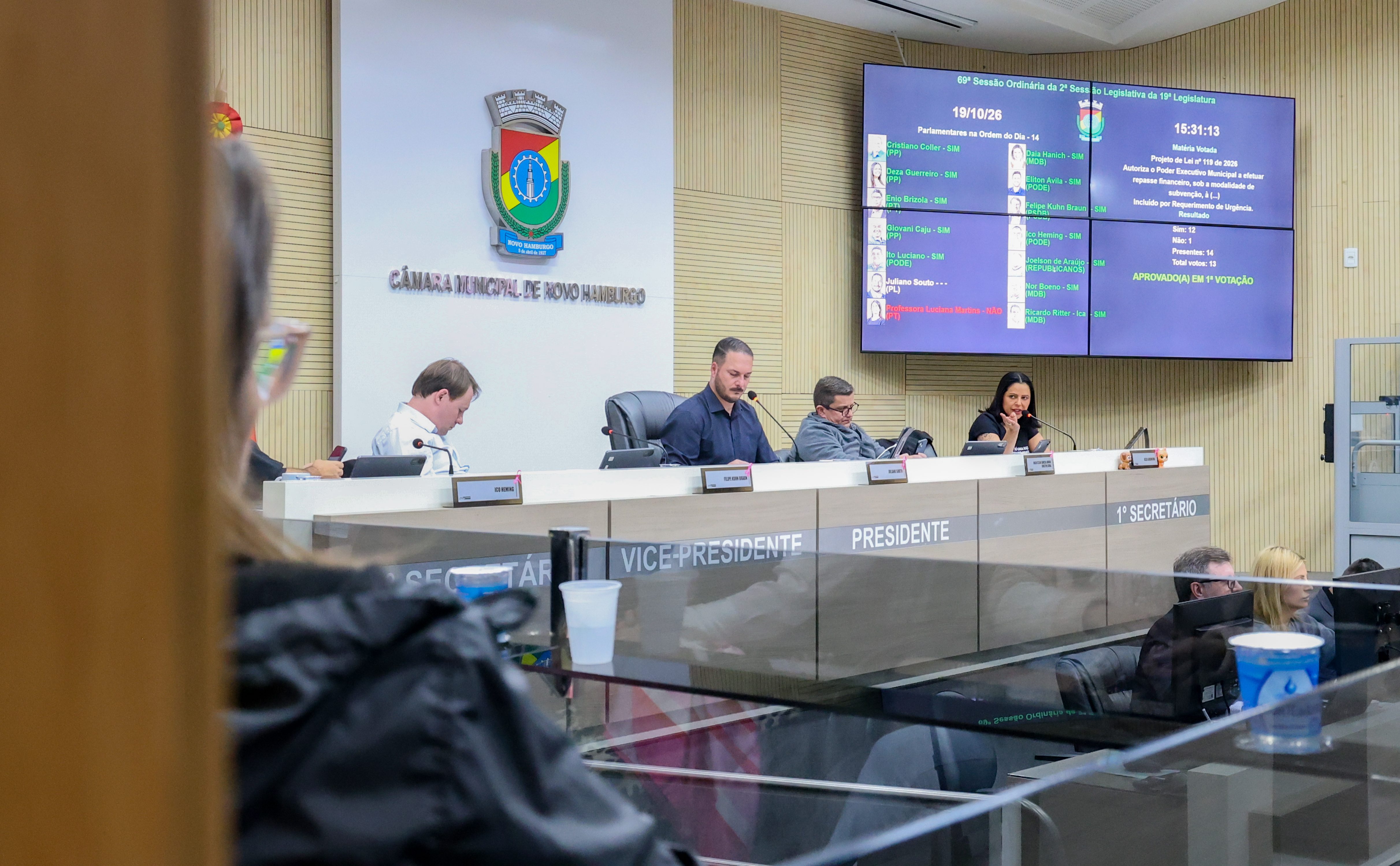 Vereadores aprovam repasse de R$ 200 mil para a Liga Feminina de Combate ao Câncer