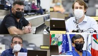 Vereadores enaltecem trabalho de profissionais no drive-thru de vacinação na Fenac