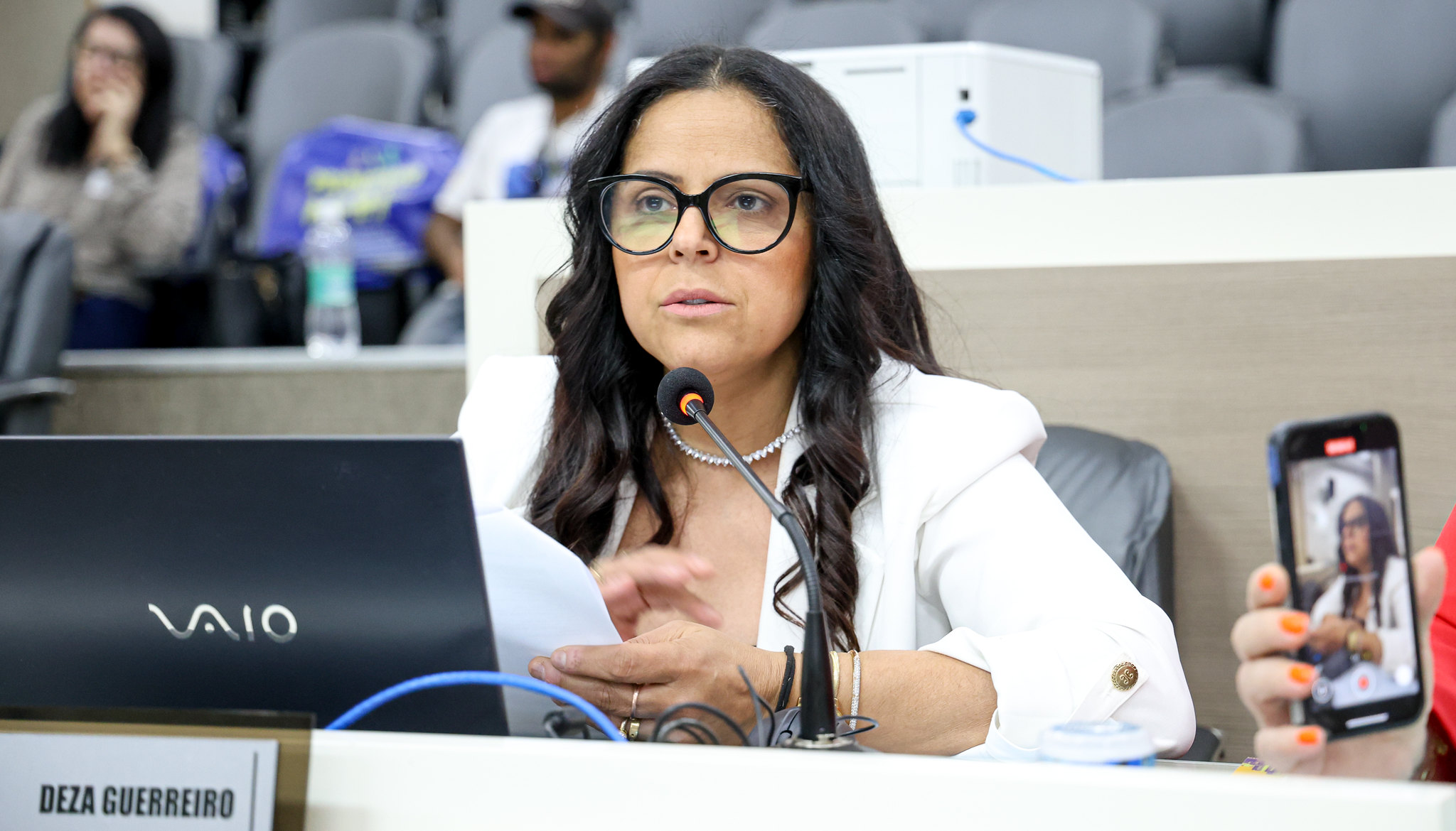 Vereadores parabenizam lançamento do Programa Escola Segura