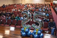 01/09/2022 - Vereador Brizola participa da comemoração dos 25 anos do EJA Marista