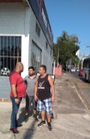 02/04/2019 - Fernando Lourenço realiza visita à esquina das ruas Sapiranga e Arroio Grande no Jardim Mauá