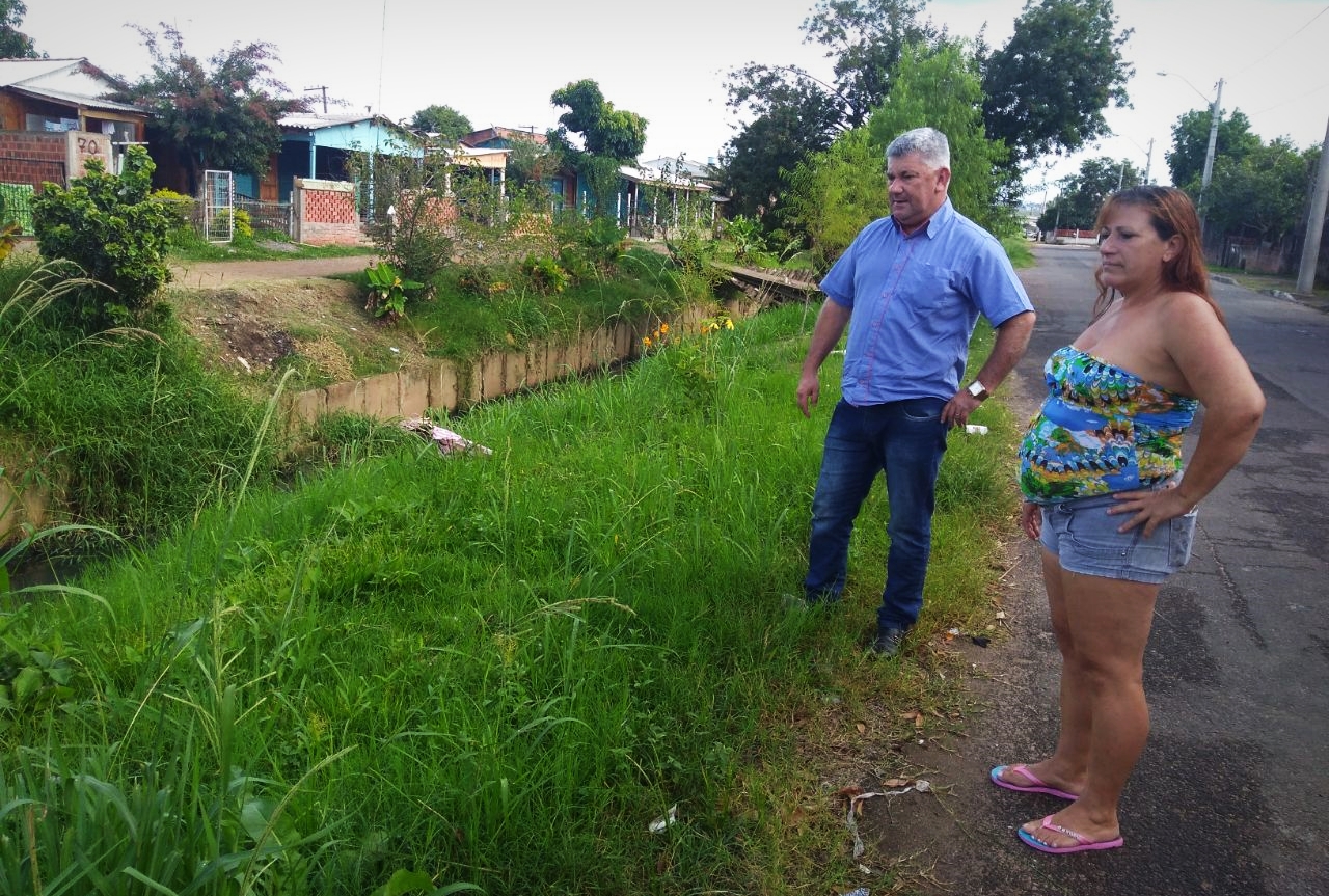 02/05/2018 - Nor Boeno pede limpeza e desassoreamento do arroio Gauchinho