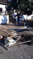 02/05/2019 - Conserto de infiltração pedido por Fernando Lourenço é atendido na rua Bartolomeu de Gusmão