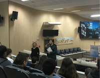 02/07/2018 - Professor Issur Koch palestra para alunos do projeto Vereador Mirim