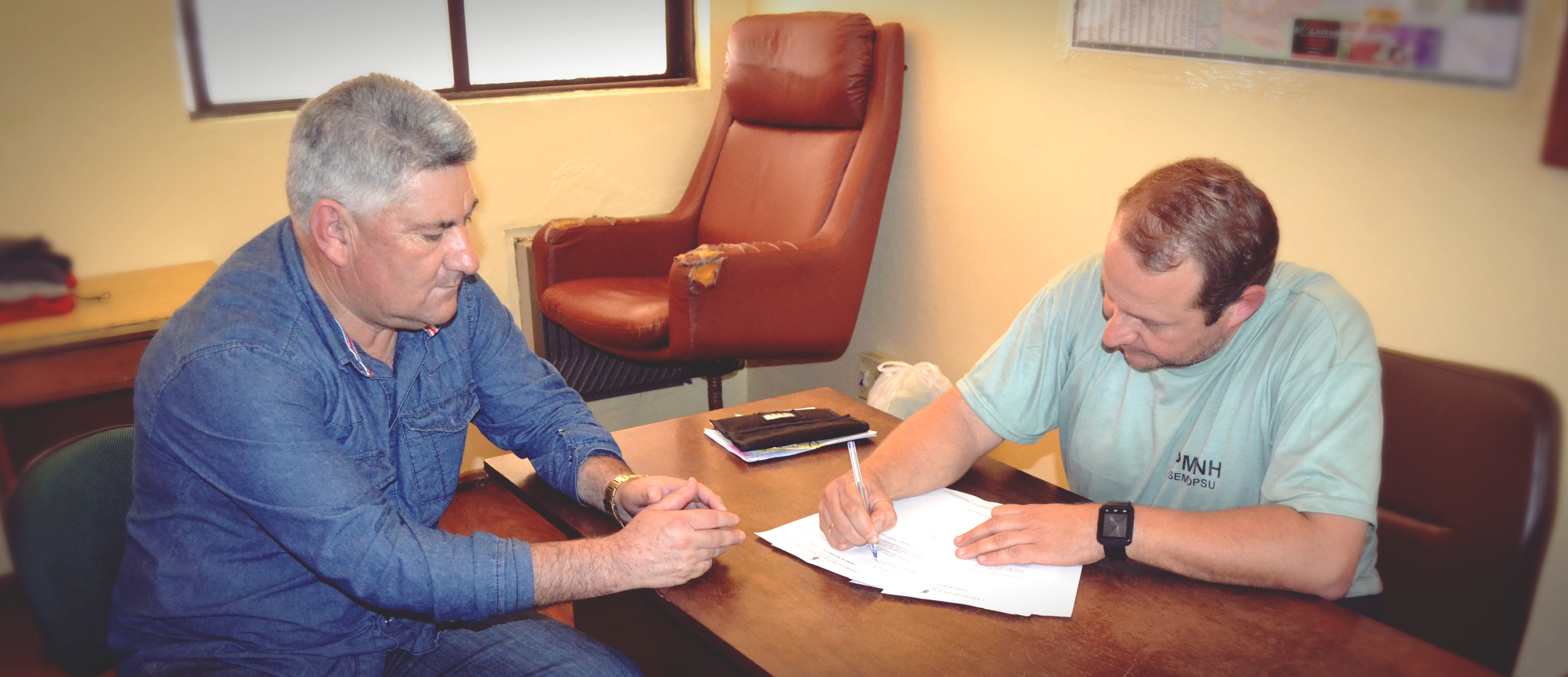 02/08/2017 - Gabinete: Vereador Nor Boeno visita subsecretaria do bairro Santo Afonso