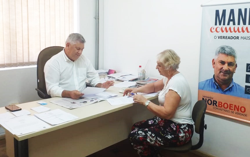 02/12/2019 - Vereador Nor Boeno destina verba à Academia Literária do Vale do Rio dos Sinos