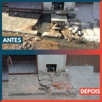 03/02/2020 - Gabinete do vereador Nor Boeno tem pedido relacionado a saneamento básico atendido