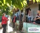 03/05/2022 - Vereadora Lourdes Valim visita comunidade do bairro Canudos