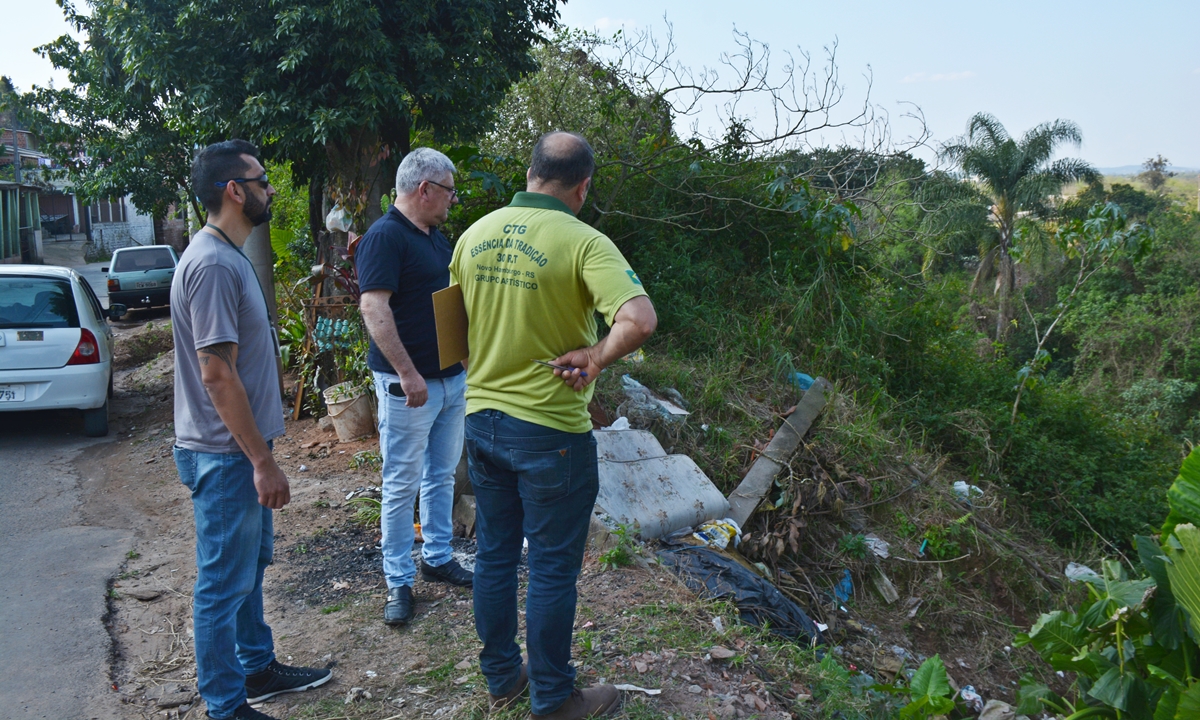 03/09/2019 - Vereador Nor Boeno encaminha demandas ao subsecretário de Canudos na Vila das Flores