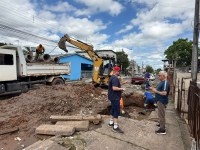 03/10/2025 - Vereador Nor Boeno atende importante reivindicação dos moradores da rua Santo André