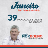 04/02/2019 - Vereador Nor Boeno protocola em torno de 40 pedidos junto à Prefeitura de Novo Hamburgo  e à Comusa 