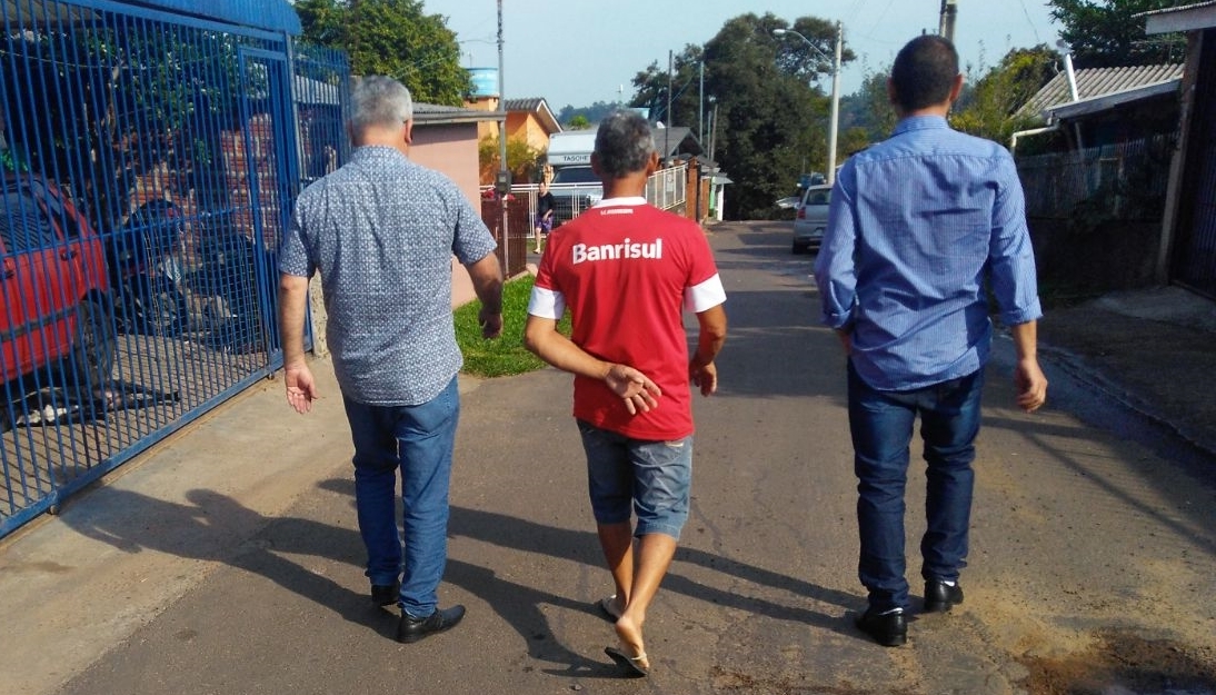 04/06/2018 - Vereador Nor Boeno visita bairro São José no feriado de Corpus Christi