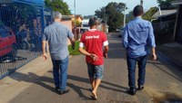 04/06/2018 - Vereador Nor Boeno visita bairro São José no feriado de Corpus Christi