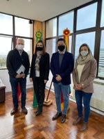 04/08/2021 - Presidente Raizer participa de reunião com a Trensurb e a Prefeitura