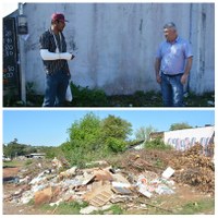 04/09/2018 - Nor Boeno solicita recolhimento de galhos e entulhos no bairro São Jorge