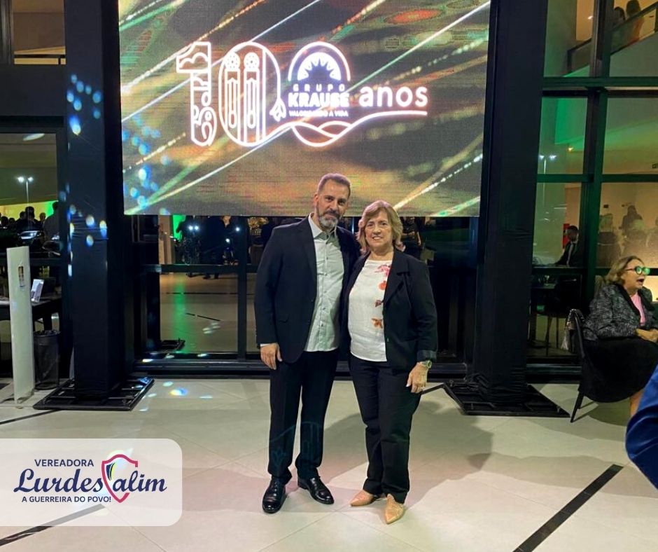 05/04/2022 – Lourdes Valim participa de comemoração do aniversário de 100 anos do Grupo Krause