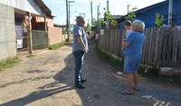 05/06/2018 - Nor Boeno pede patrolamento e colocação de brita em ruas do bairro Canudos