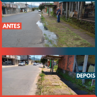 06/02/2019 - Vereador Nor Boeno tem pedido de desobstrução de rede de esgoto em trecho da rua Bruno Werner Storck em Canudos