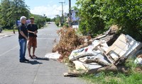 06/02/2020 - Vereador Nor Boeno requer recolhimento de galhos e entulhos na rua Ângelo Provenzano