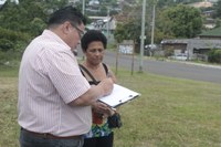 06/03/2018 - Vereador Enio Brizola conversa com moradores do bairro Boa Saúde e acolhe demandas