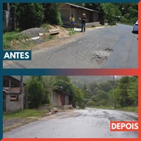 07/02/2020 - Vereador Nor Boeno tem pedido de recomposição asfáltica atendido