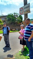 08/11/2017 - Gabinete: Fernando leva diretor de Trânsito para avaliar demanda do bairro Redentora