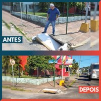10/03/2020 - Vereador Nor Boeno tem demanda atendida na avenida Vitor Hugo Kunz