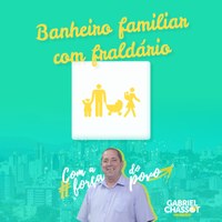 10/10/2018 – Vereador Gabriel Chassot apresenta projeto para banheiro familiar