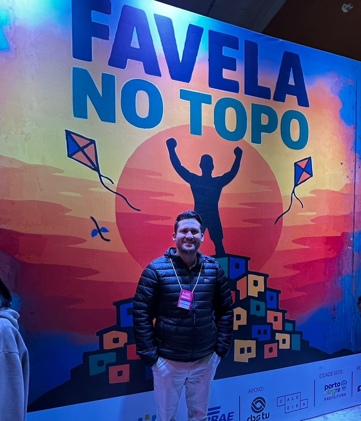 10/11/2025 - Vereador Eliton Ávila prestigia a Expo Favela em Porto Alegre 