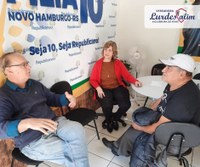11/05/2022 - Vereadora Lourdes Valim realiza atendimentos no gabinete externo