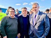 11/06/2025 - Vereador Brizola acompanha comitiva do Ministro Rui Costa em visita às obras de prevenção às enchentes