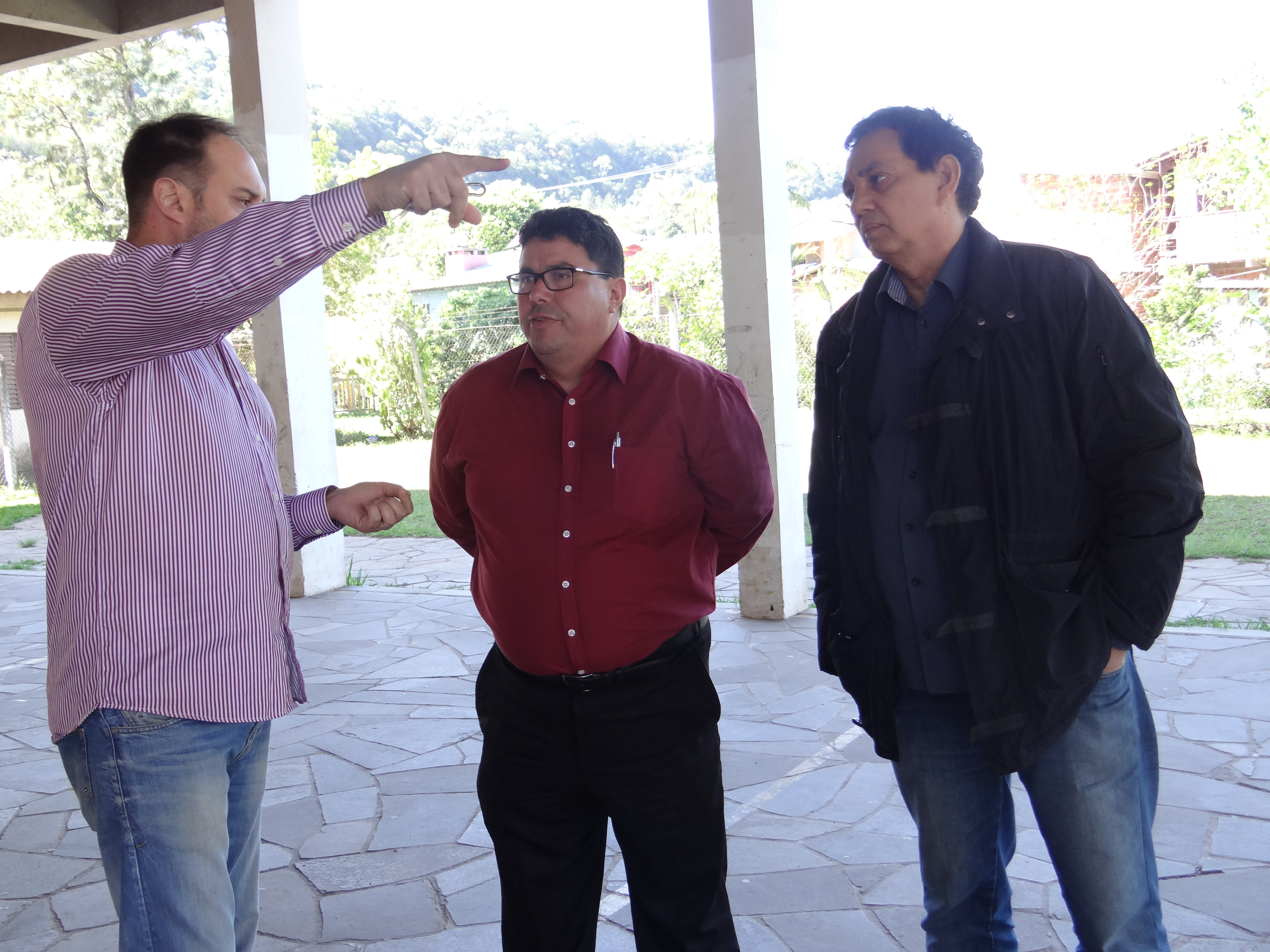 11/09/2017 - Gabinete: Inspetor Luz acompanha situação de insegurança na Escola Kurt Walzer