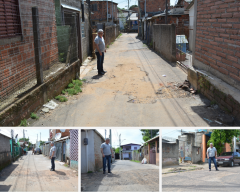 12/11/2018 - Vereador Nor Boeno encaminha quatro pedidos de recomposição asfáltica para a  Vila Iguaçu 