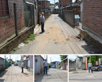 12/11/2018 - Vereador Nor Boeno encaminha quatro pedidos de recomposição asfáltica para a  Vila Iguaçu 
