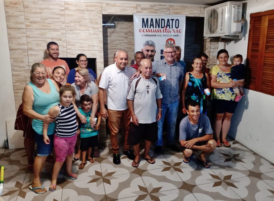 13/02/2020 - Nor Boeno realiza Mandato Comunitário no bairro Santo Afonso 