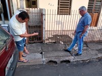 13/02/2020 - Vereador Nor Boeno verifica necessidades infraestruturais do bairro Santo Afonso