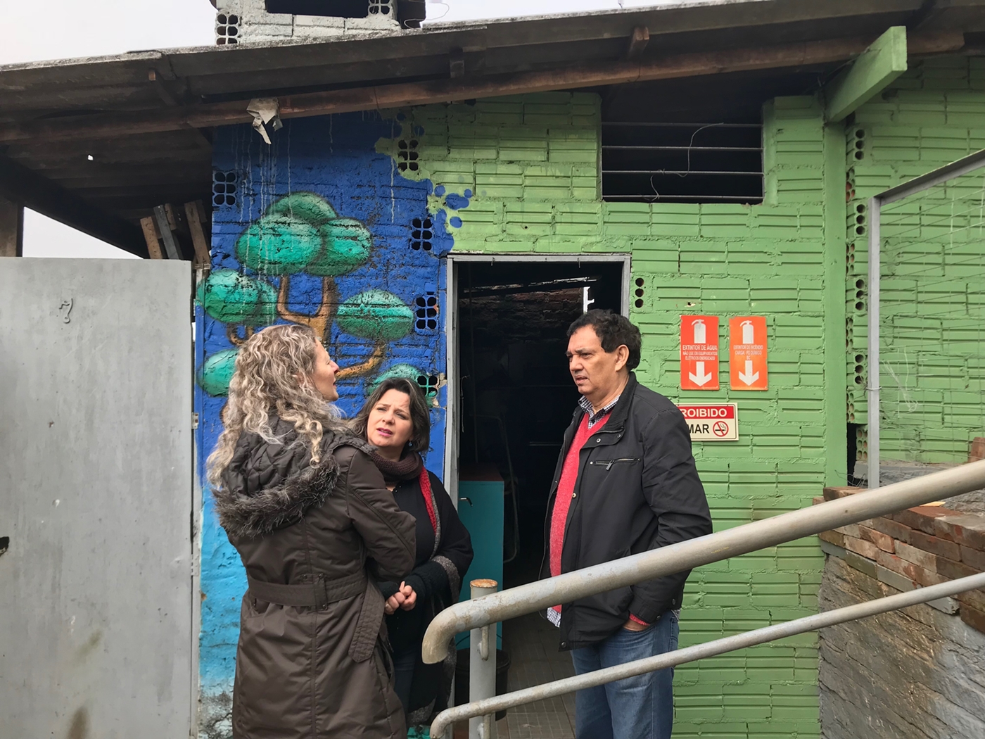 13/07/2018 – Inspetor Luz ouve demandas da Escola Boa Saúde