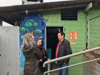 13/07/2018 – Inspetor Luz ouve demandas da Escola Boa Saúde