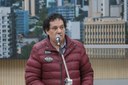 14/10/2019 - Inspetor Luz solicita remoção de galhos depositados na rua Bento Gonçalves